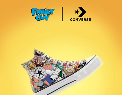 Converse x Family Guy Co-branding - Moodboard & Design