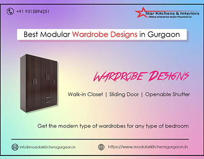 Best Modular Wardrobe Designs in Gurgaon
