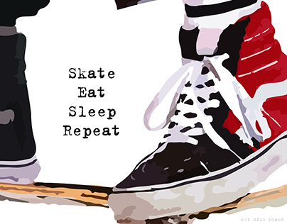 Illustration "Skateboard"