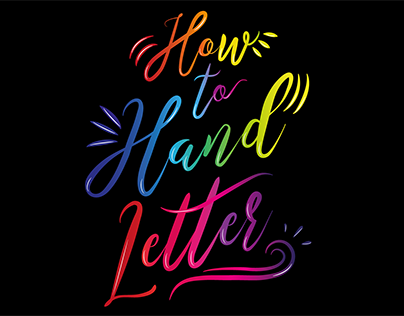 How to hand letter