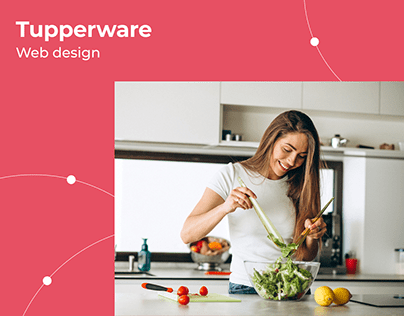 Web Design: Tupperware, E-commerce