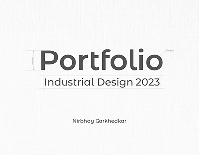 Industrial design portfolio 2023