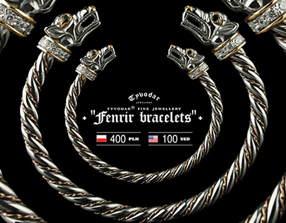 Viking bracelet, Gold viking bracelet - Tyvodar.com