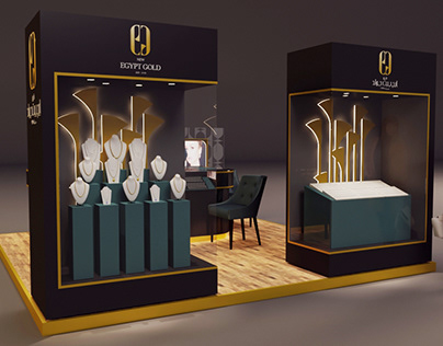 Egypt Gold Display Booth