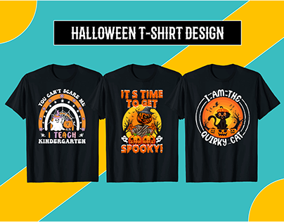 Halloween t-shirt design.