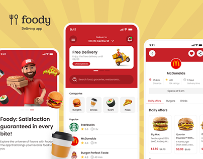 Delivery App - Foody