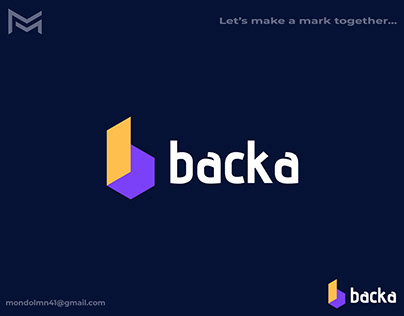 backa logo - b letter logo