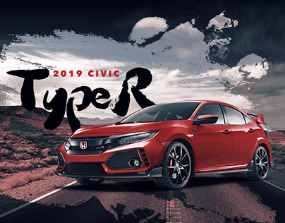 Civic Type-R Landing Page Concept
