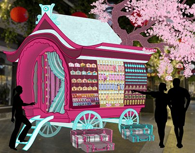 Fortune Caravan - Traveling Divination Kiosk