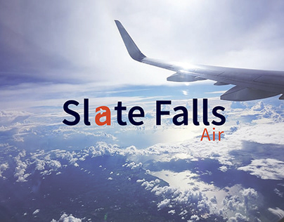 Slate falls Airlines logo
