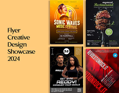 Flyer Fantasies: Creative Design Showcase