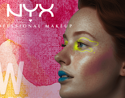 Advertising banner for NYX Professional