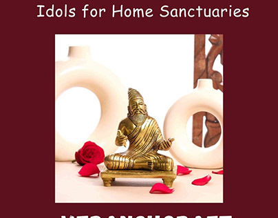 Divine Elegance: Brass God Idols for Home Sanctuaries
