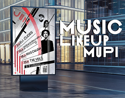 Poster Design -June Music LineUp