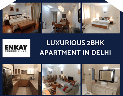 Luxurious 2BHK Apartment Delhi