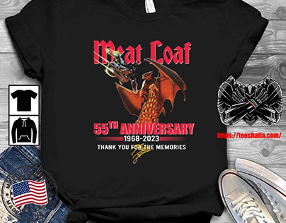 Original Meat Loaf 55th 1968-2023 For The Shirt
