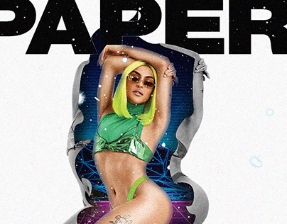 PAPERMAG COVER PABLLO VITTAR by me.