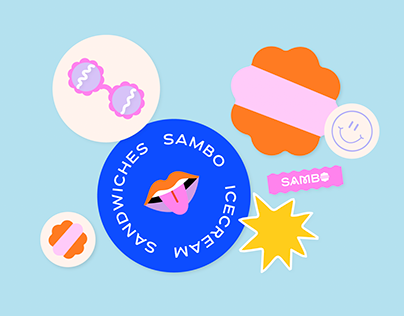 Sambo - Icecream Sandwiches Brand Identity