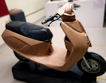 Electric Scooter concept - clay model (Protoshilp )