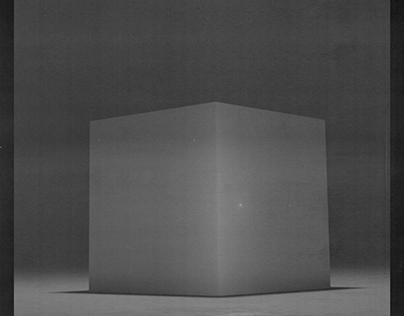 Default Cube 90's inspired poster design