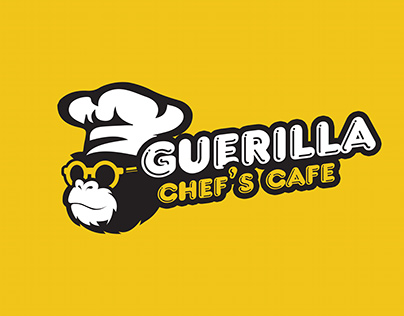 Guerilla Chef's Cafe Logo Design