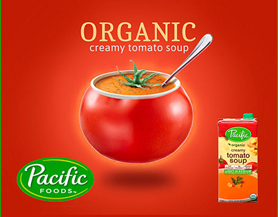 Ad Design Excerise - Pacific Organic Tomato Soup