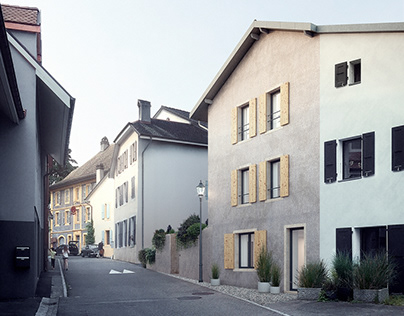 House in Bourg, Switzerland