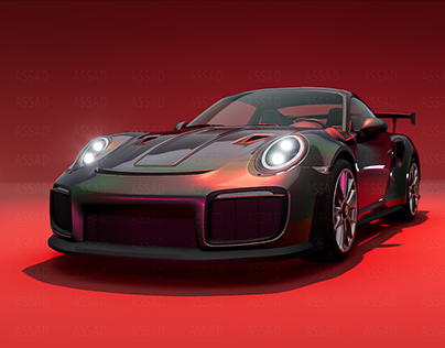 Porsche Renders In Unity HDRP. With SOme Custom Shaders