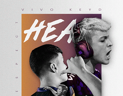 Poster Design ''HEAT'' - Vivo Keyd
