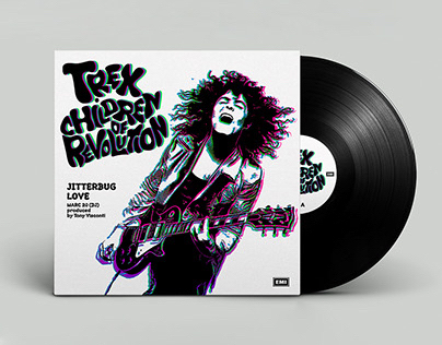 T.Rex Vinyl Cover Redesign