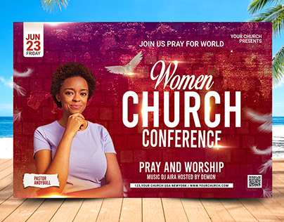 Women Church Conference Flyer
