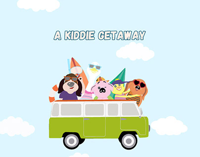 A Kiddie Getaway - Print Design