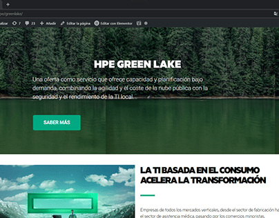 HPE - Criação de Site/ Landingpage