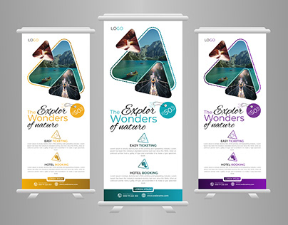 pull up banner design examples