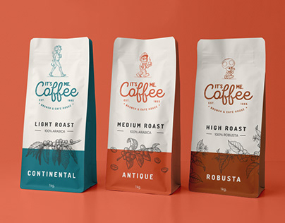It's me, Coffee - Brand identity & Packaging