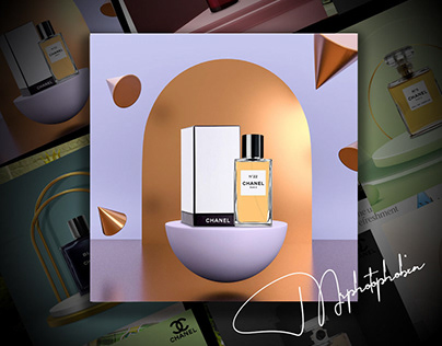 Social Media Post Design | Perfume| Chanel