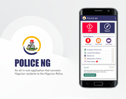 Digital Crime Reporting Solution for the Nigeria Police