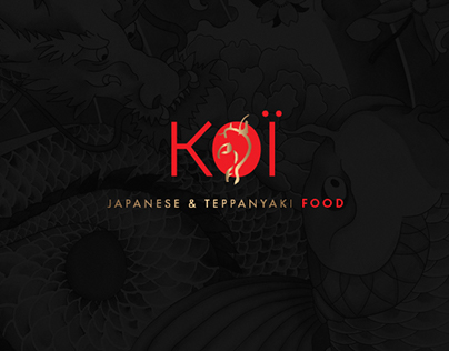 Koï restaurant - Brand Identity