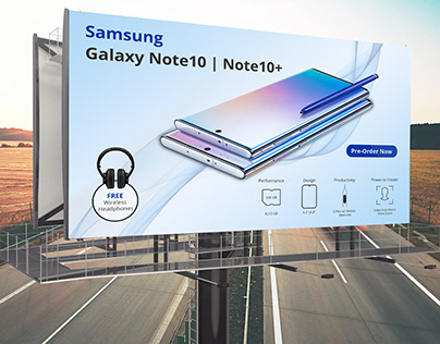 Galaxy Note10 | Note10+ Banner Design