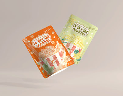 爆米花包裝設計_Popcorn Packaging Design