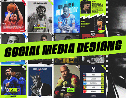 Sports Social Media Designs