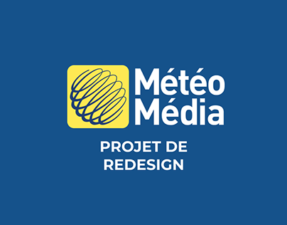 Météo Média - Redesign