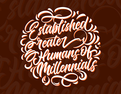 ETERNALS lettering design