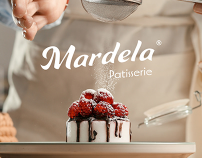 Mardela Patisserie Brand Identity + Package Design