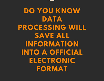 Data Processing Helps You To Manage Documents