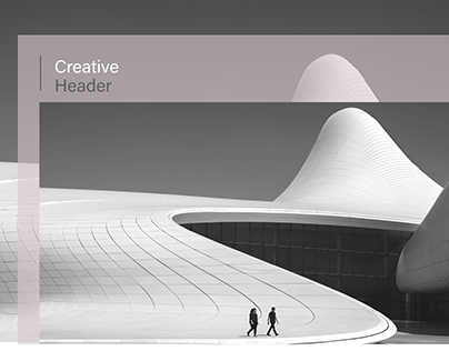 Creative header