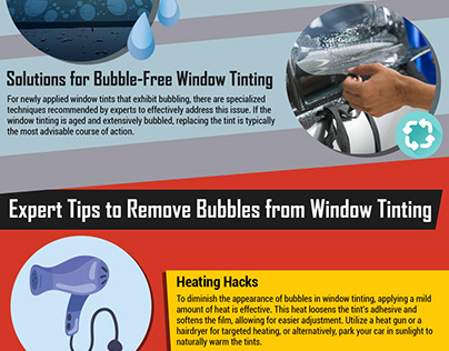 How Can You Prevent and Fix Bubbling in Window Tinting?