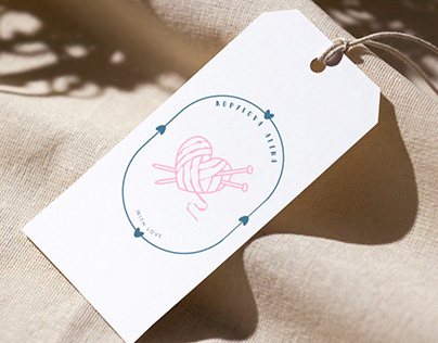 Дизайн визитки и этикетки для одежды