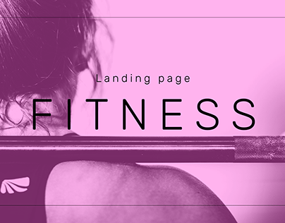 Fitness club | landing page