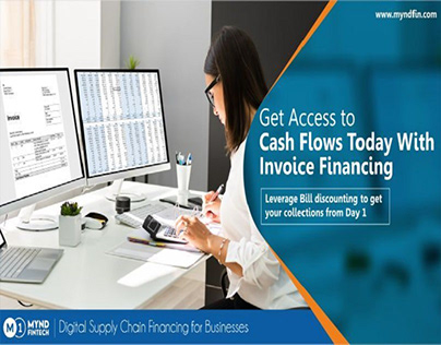 Get Access to Cash Flows Today With Invoice Financing.